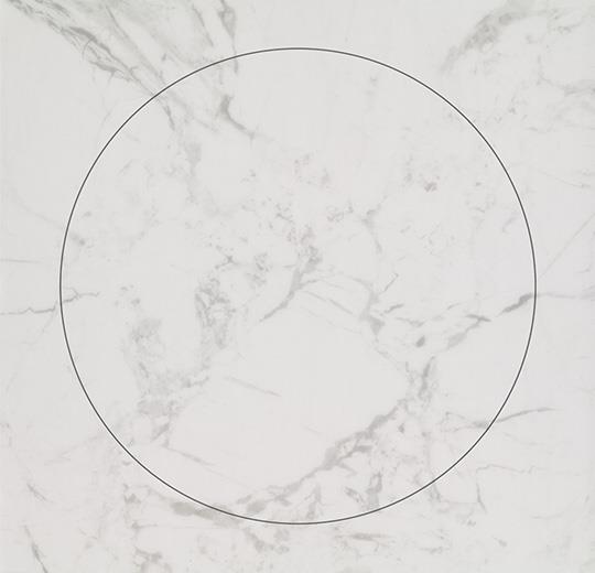 63550DR7 white marble circle